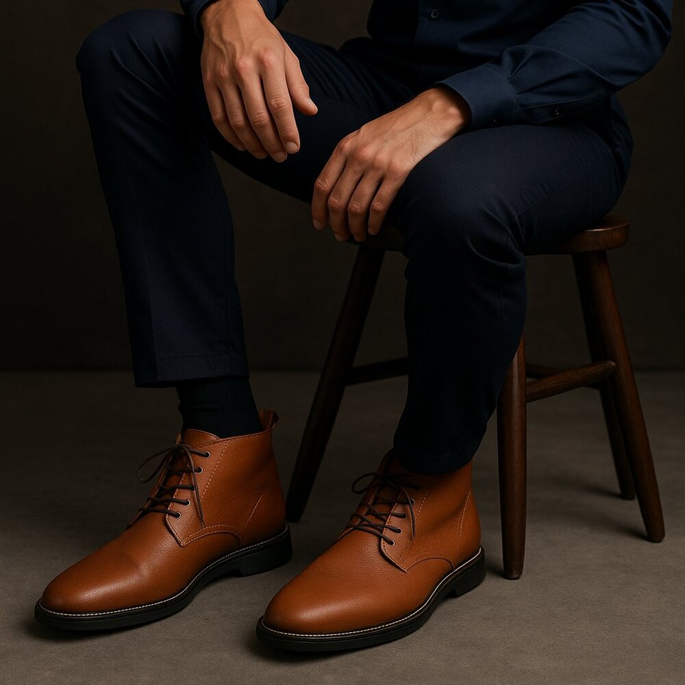 Marc Joseph New York Leather Chukka Boots – Men’s Size 12
